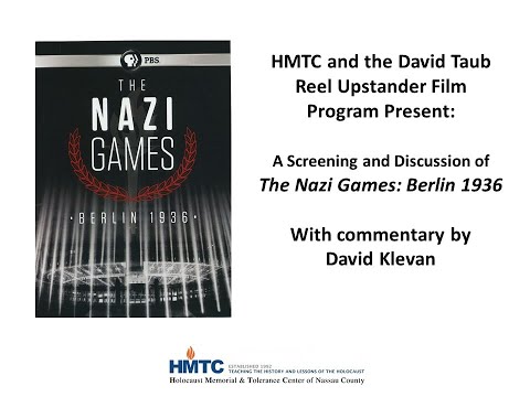 Film Screening &amp; Discussion of &quot;The Nazi Games: Berlin 1936&quot; with commentary by David Klevan (USHMM)